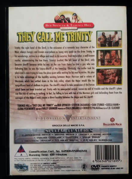 They Call Me Trinity DVD - Bud Spencer & Terence Hill collection