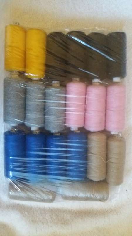 20 spools of MADEIRA BURMILANA No 12 - 25g Embroidery sewing machine thread - Mixed Colours
