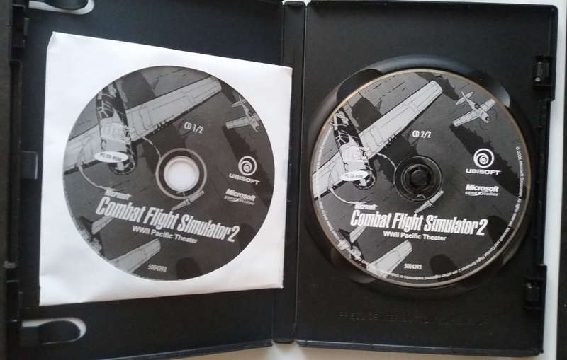 Combat flight simulator 2 - WWII Pacific theater PC CD-Rom game