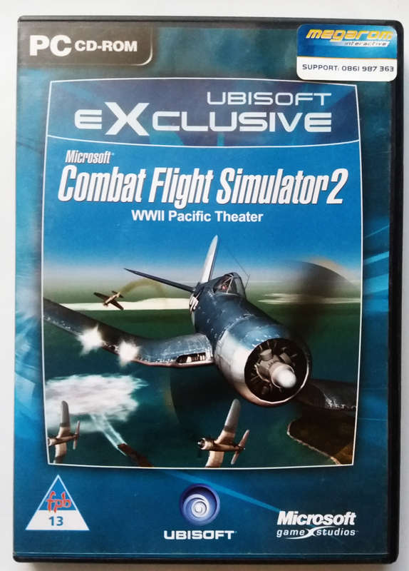 Combat flight simulator 2 - WWII Pacific theater PC CD-Rom game