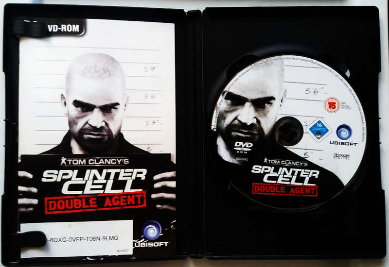 Tom Clancy`s Splinter cell - Double agent - pc dvd - European import