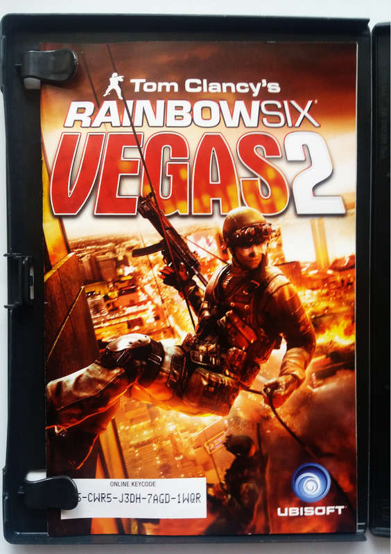 Tom Clancys - Rainbow six Vegas 2 - pc dvd