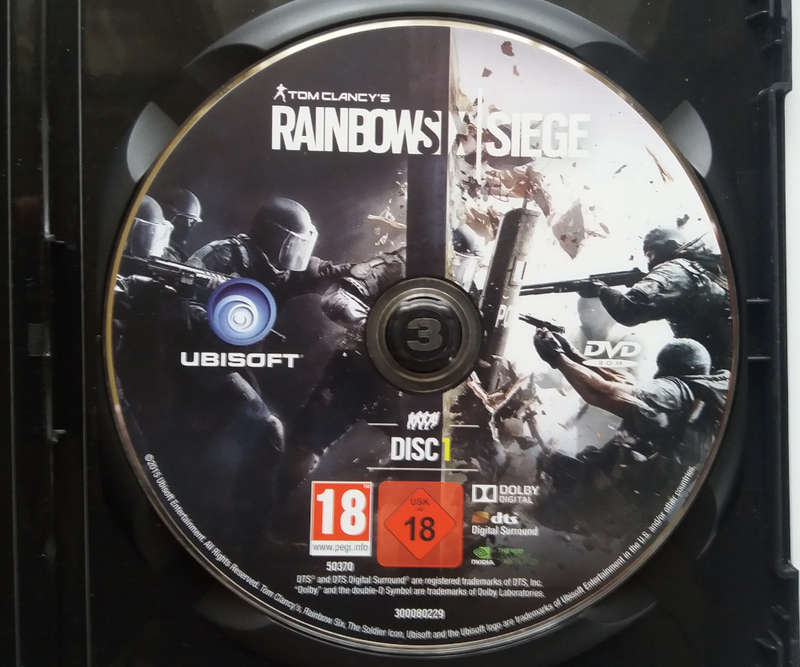 Tom Clancy`s Rainbow Six - Siege pc dvd - import Europe