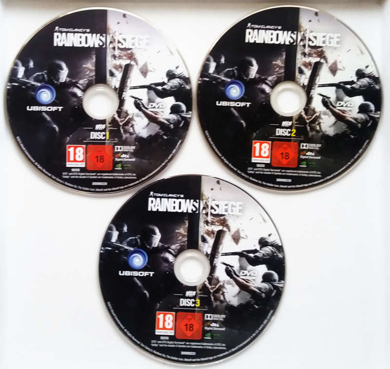 Tom Clancy`s Rainbow Six - Siege pc dvd - import Europe