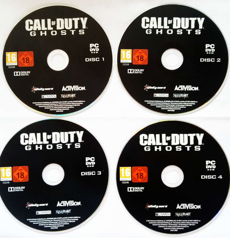 Call of Duty -  Ghosts - pc dvd