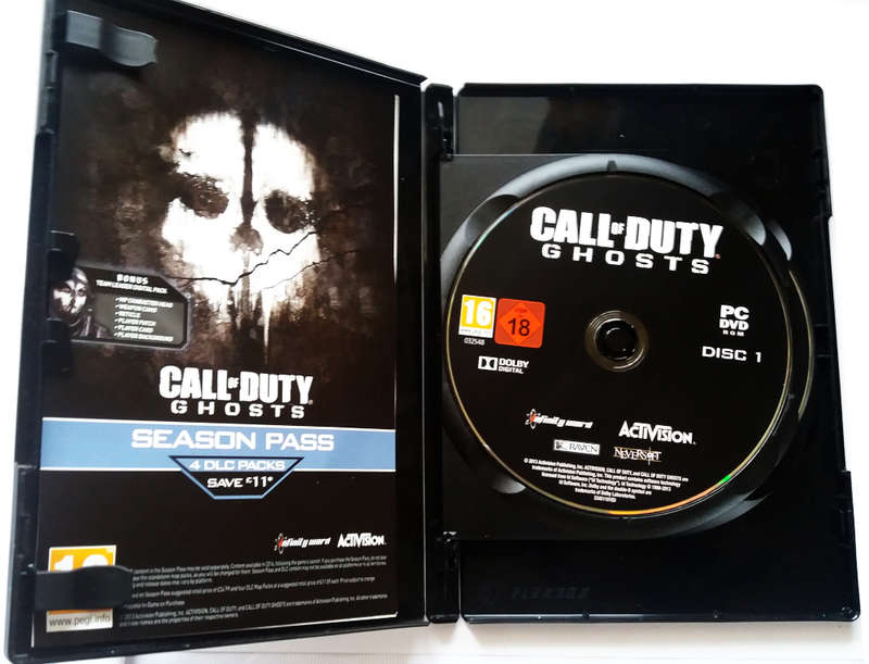 Call of Duty -  Ghosts - pc dvd