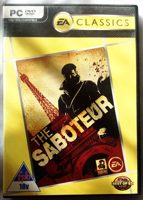 The Saboteur pc dvd