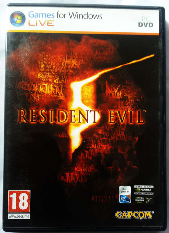 Resident Evil pc dvd