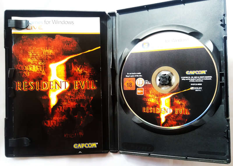 Resident Evil pc dvd