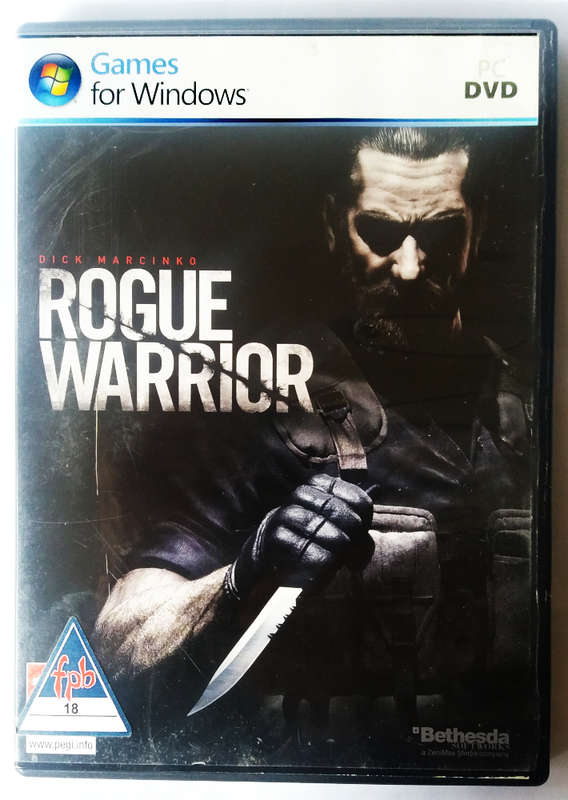 Rogue Warrior pc dvd