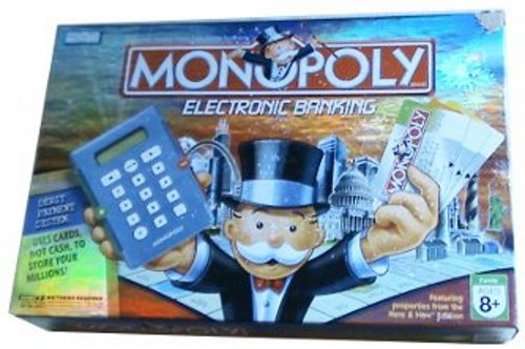 MONOPOLY Here and Now Electronic Banking Edition - A Hasbro Game