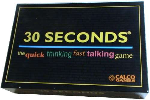 30 SECONDS the quick thinking fast talking game - CALCO GAMES. (1998)