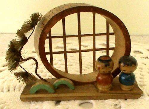 Chinese Bamboo Art Miniature Ornament