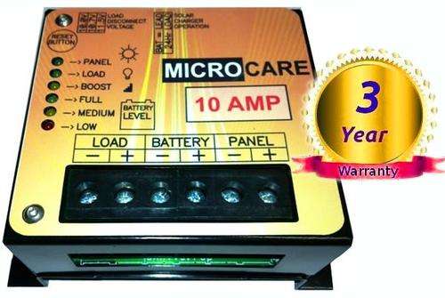 10amp SOLAR LED MPPT Regulator with Auto plus Load Shed ( 12-24v) by MICROCARE