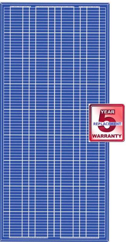 135w SOLAR PANEL POLYCRYSTALLINE ECO-PLUS SOLAIRE (12v -135Wp)