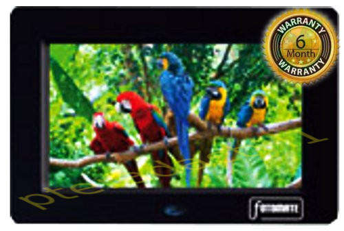 PHOTO FRAME 7" FOTOMATE Digital multi-functional remote controlled (TFT LCD)