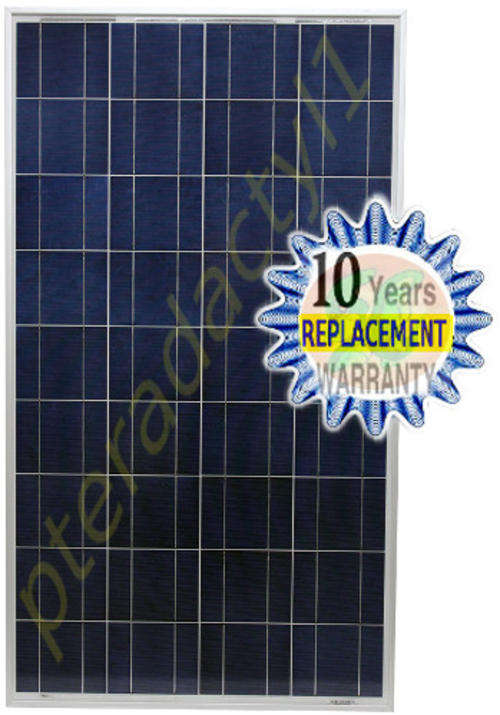 100w SOLAR PANEL POLYCRYSTALLINE ECO-PLUS SOLAIRE (18v)