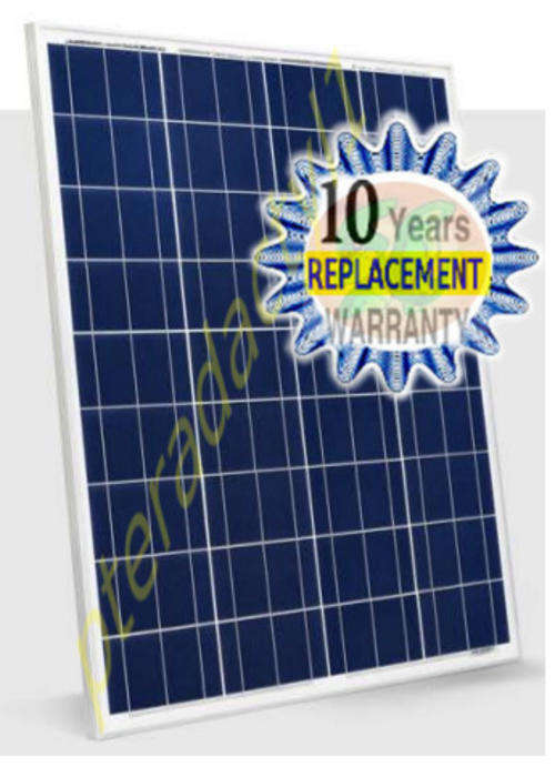 80w SOLAR PANEL POLYCRYSTALLINE ENERSOL (18v) ex CPT &/ JHB