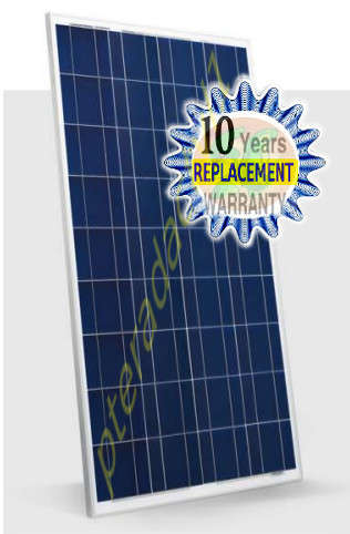 120w SOLAR PANEL POLYCRYSTALLINE ENERSOL (18v) ex CPT/JHB/BFN