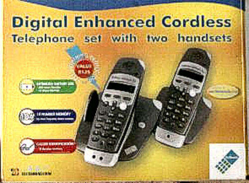 CORDLESS TELEPHONE SET -TELKOM ULTIMATE Xa-TWIN PHONES