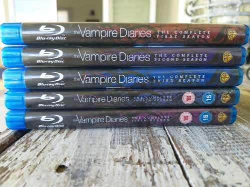 The Vampire Diaries Season 1 to 5 Bluray