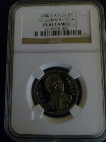 ** PL63 Mandela 2000 R5 Cameo**