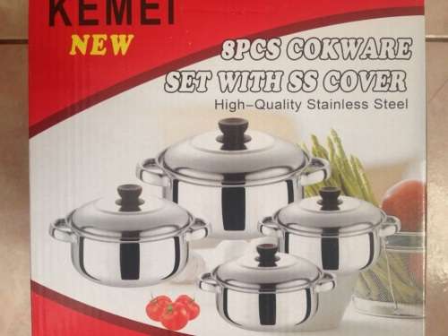 8pcs Cooking Pots