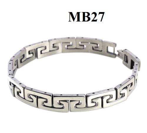 Mens Punk Stainless Steel Bracelet