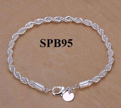 925 Sterling Silver Plated Bracelet