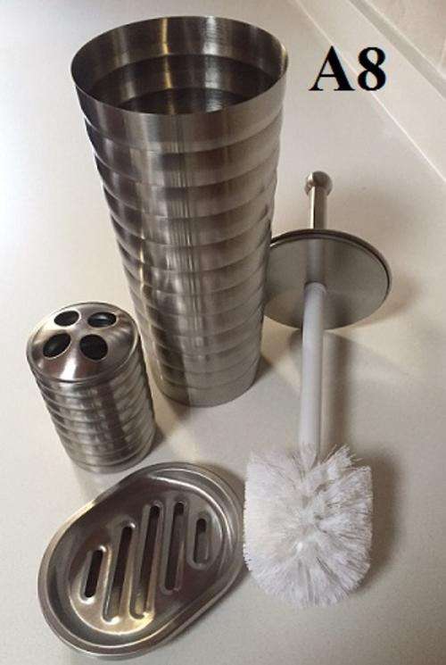 Stainless Steel Bathroom Set
