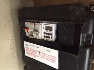 Digital geyser/pool pump programmable timer