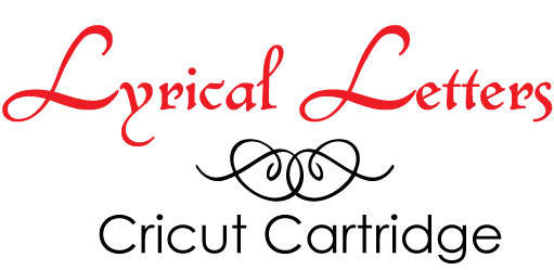 CRICUT & EXPRESSION Machine Cartridge: LYRICAL LETTERS with FREE shipping
