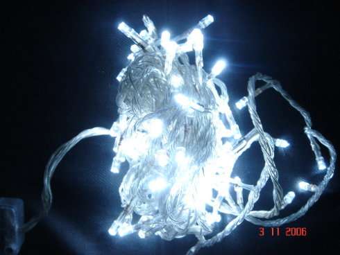 LED fairy light string (Party Lights) - 8m white LED