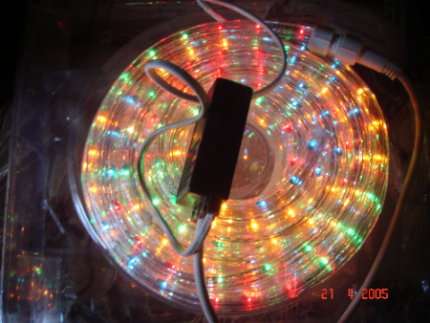 Rope Lights for Christmas, weddings, garden, parties (10m set with 8 function controller)