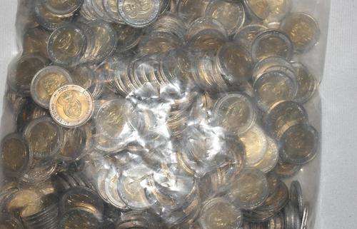 Sealed bag of Mandela 2008 birthday R5 coins (400)