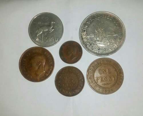 SILVER AND BRONZE COIN COLLECTION