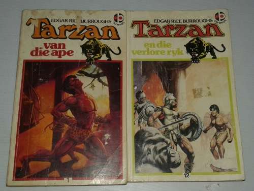 TARZAN VAN DIE APE no.1 & TARZAN EN DIE VERLORE RYK no.12