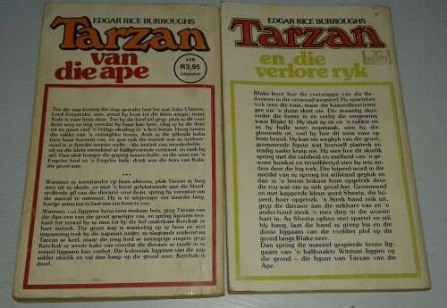 TARZAN VAN DIE APE no.1 & TARZAN EN DIE VERLORE RYK no.12