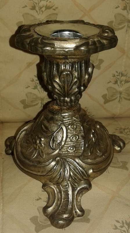TWO BEAUTIFULL VINTAGE CANDLE HOLDERS