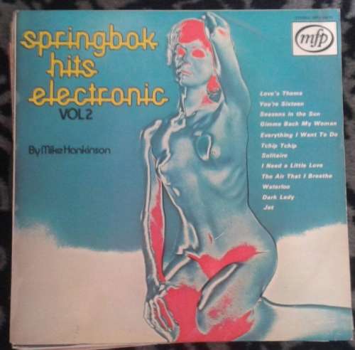 SPRINGBOK HITS ELECTRONIC VOL 2 VINYL/LP in very good +++  condition