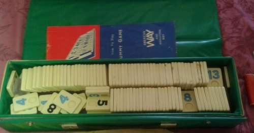 1956 LANDBOU WEEKBLAD, TILE RUMMY SET , COCA COLA BOTTLE, LOVE IS MIRROR,SONY CELLPHONE and more