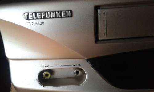 TELEFUNKEN VCR ( VIDEO CASSETTE RECORDER ) WORKING CONDITION  R100