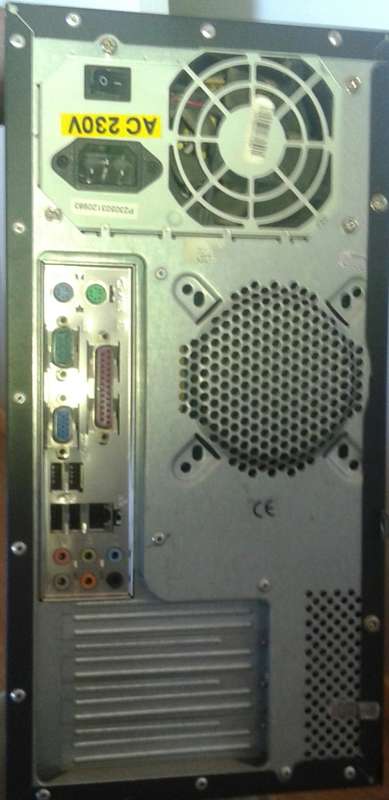 SAHARAH COMPUTER BOX -  CELERON 430 WITH 2GB DDR3 RAM and 320GB HDD - very neat