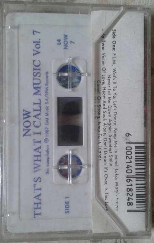 Now Thats What I Call Music 7  cassette