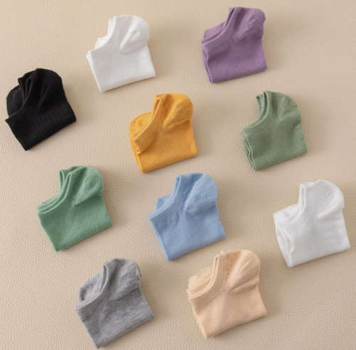 10 Pack Ankle Socks - Multicolor