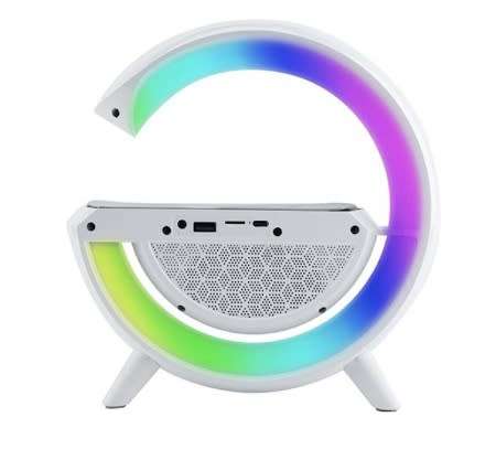 Wireless Phone Charging RGB LED Lamp & Speaker