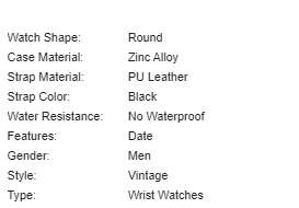 KTEVI Wrist Watch