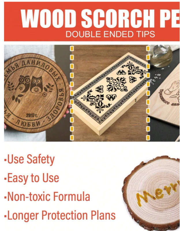 Wood Burning Pen - Scorch Marker