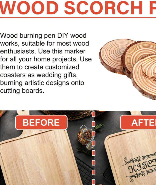 Wood Burning Pen - Scorch Marker