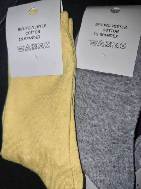 5 Pack Ladies Socks